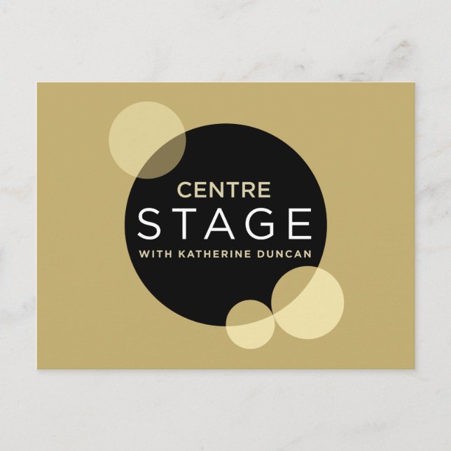 Centre Stage Postcard (Front)