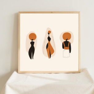 Centred Energy – Geometric Feminine Wall Art X