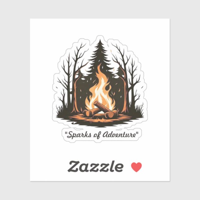 "Centred Flames Simplicity" (Sheet)