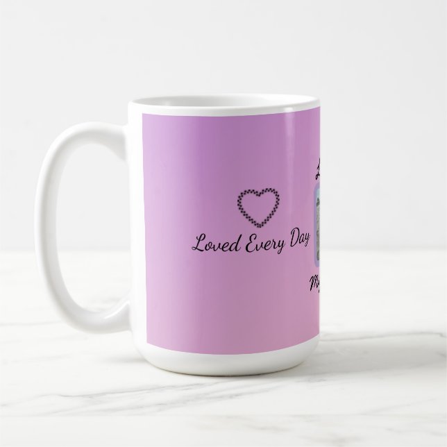 Centred Photo Tribute Mug (Left)