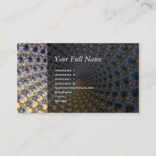 Centrifractality - Fractal Art Business Card