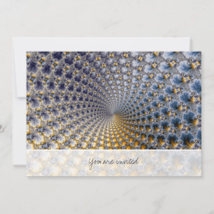 Centrifractality - Fractal Art Invitation