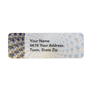 Centrifractality - Fractal Art Return Address Label
