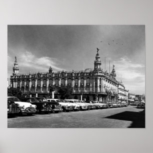 Centro Gallego Havana Cuba 1958 Poster