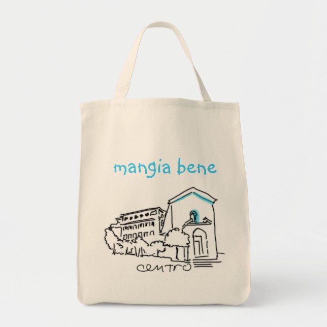 Centro Logo GROCERY TOTE Bag (Front)