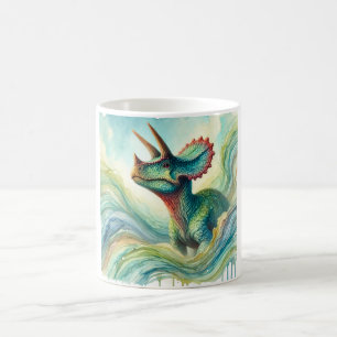 Centrosaurus in light and color 060924AREF148 - Wa Coffee Mug