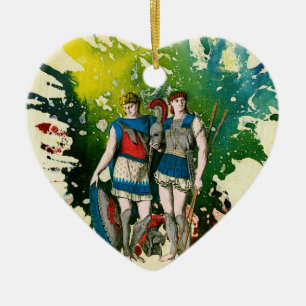 Centurians by Michael Moffa Ceramic Ornament