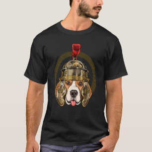 Centurion Beagle Dog Ancient Rome Roman Empire Pet T-Shirt