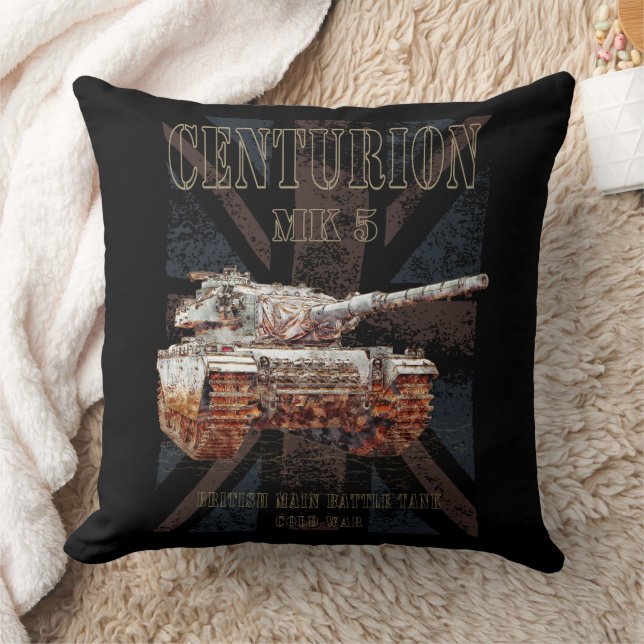 Centurion MK 5 MBT. British Main Battle Tank Cushion (Blanket)