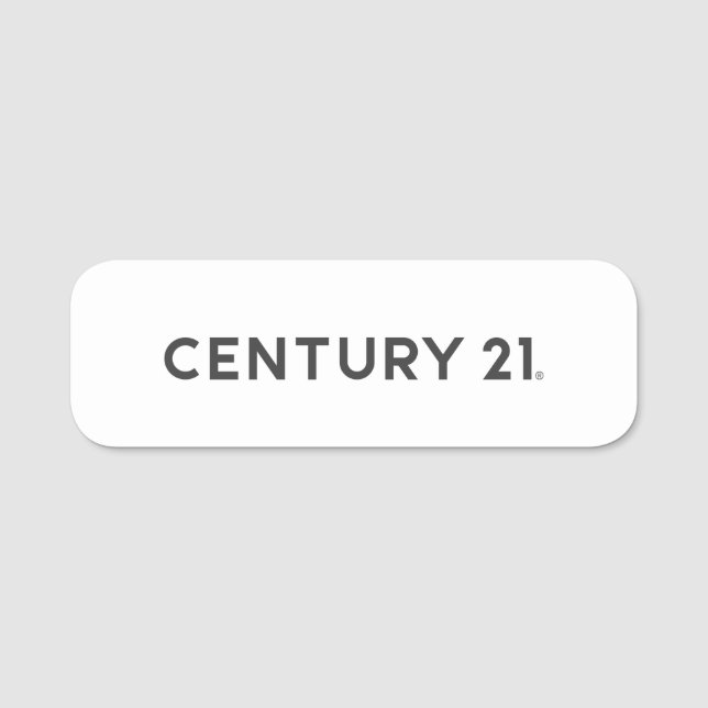 Century 21 Name Tag (Front)