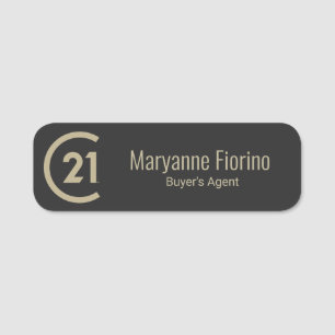 Century 21 Name Tag