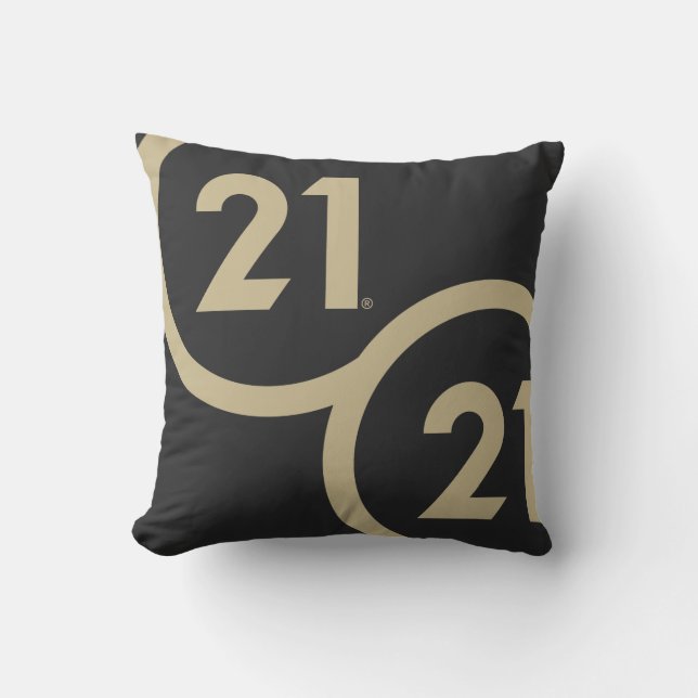 Century 21 Throw Pillow (Front)