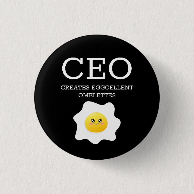 CEO 3 CM ROUND BADGE (Front)