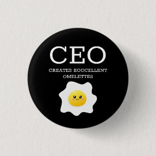 CEO 3 CM ROUND BADGE