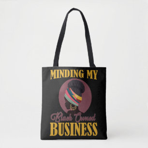 CEO African AMERICAN Small Business Tote Bag