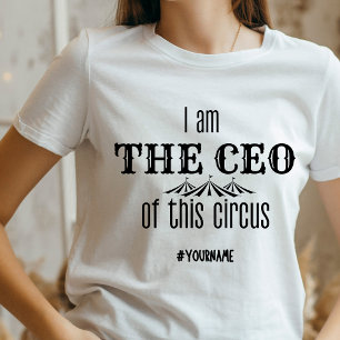 CEO Busy Momlife Cute Funny Mothers Day Gift T-Shirt