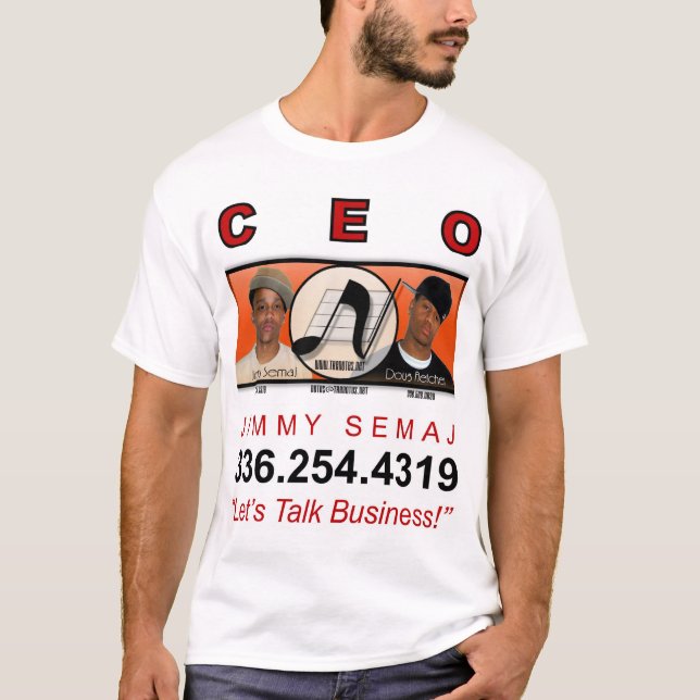 CEO - Jimmy Semaj T-Shirt (Front)