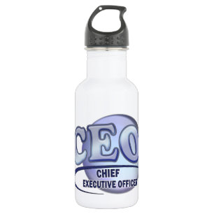 CEO LOGO BLUE CHIEF EXECUTIVE OFFICER 532 ML WATER BOTTLE