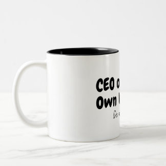 CEO Mug , introvert feelings .