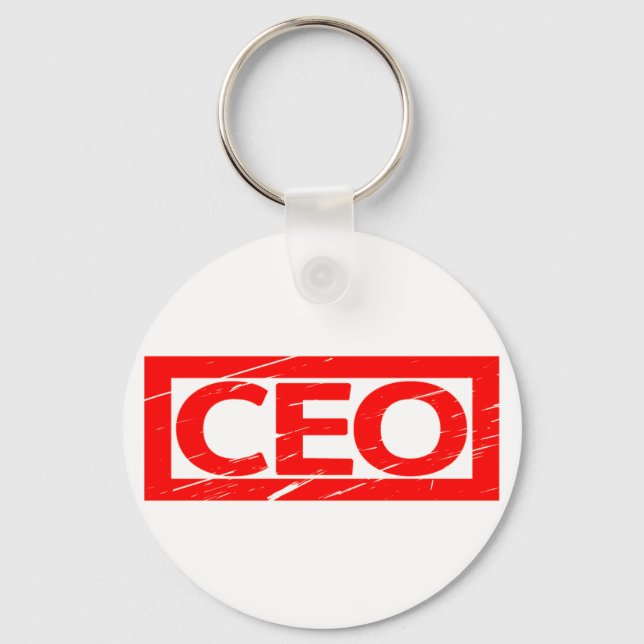 CEO Stamp Key Ring (Front)