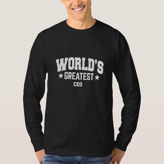 Ceo World's Greatest 2nd Décor Theme   T-Shirt (Front)