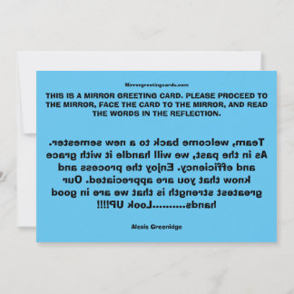 CEOFC1046AG - Team Thank You Card