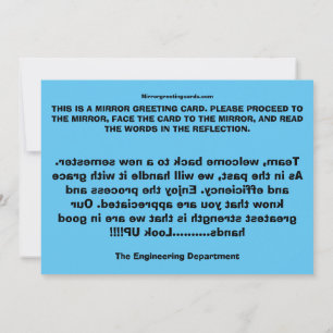 CEOFC1046ED - Team Thank You Card