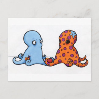 cephalopod <3 postcard