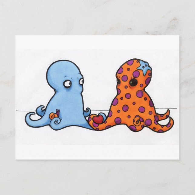 cephalopod <3 postcard (Front)