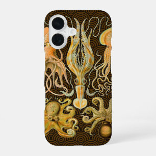 Cephalopod Octopus Squid Marine Nature iPhone 16 Case