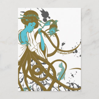 Cephalopod Sushi Postcard