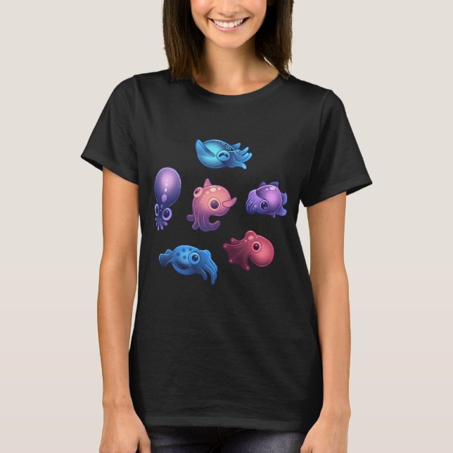 Cephalopods T-Shirt (Front)