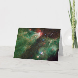 Cepheus B and C Green Nebula Card