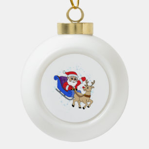Ceramic Ball Ornament