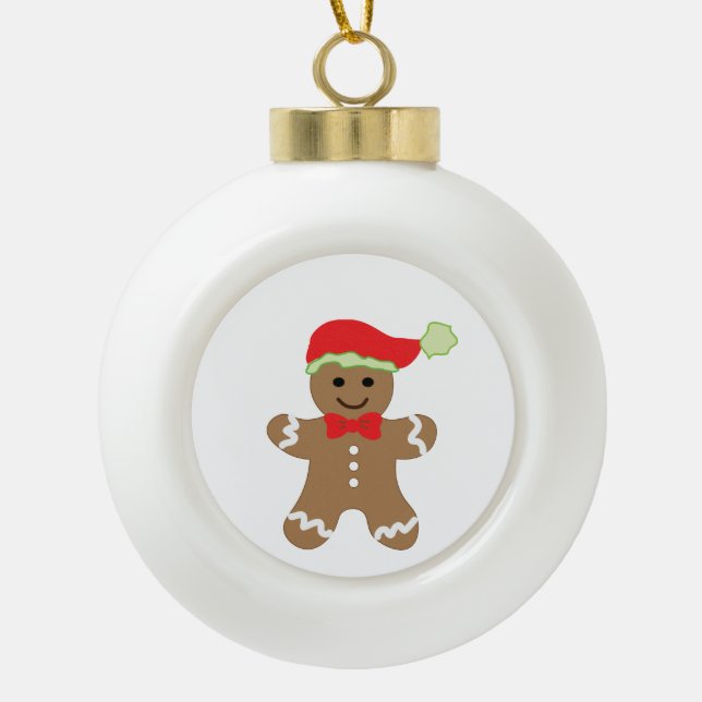 Ceramic Ball Ornament (Front)