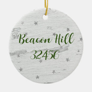Ceramic Beacon Hill-Forgotten Coast Ornament