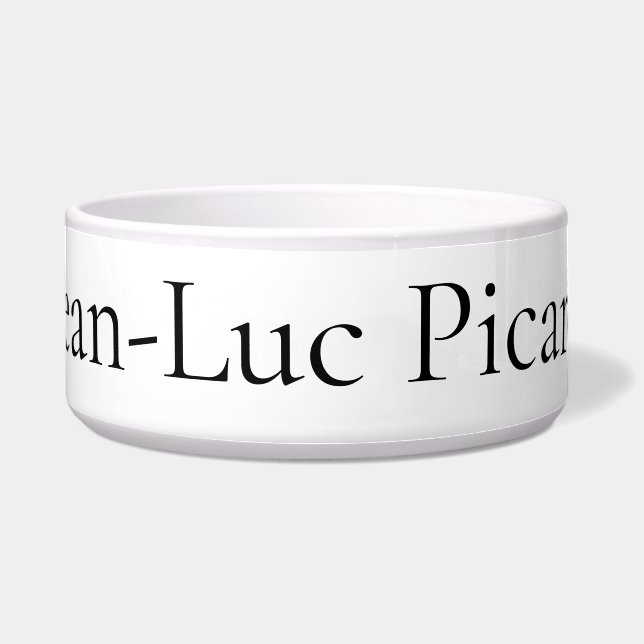 Ceramic Bowl For Your Pet (Front)