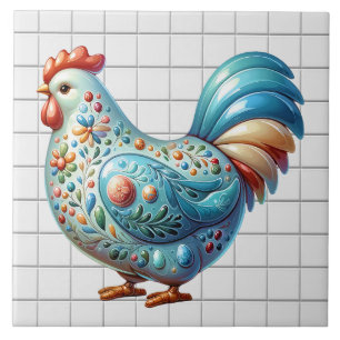 Ceramic Chicken  Ceramic Tile
