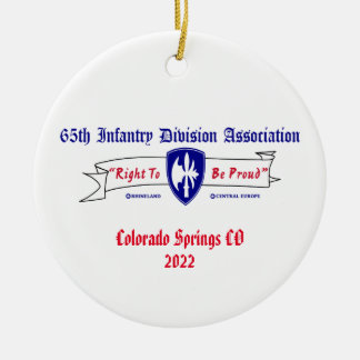 Ceramic Circle Ornament