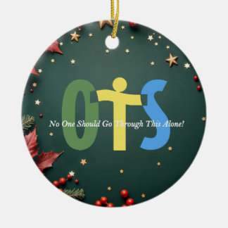 Ceramic Circle Ornament