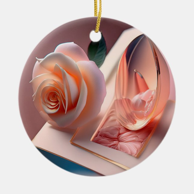 Ceramic Circle Ornament (Front)