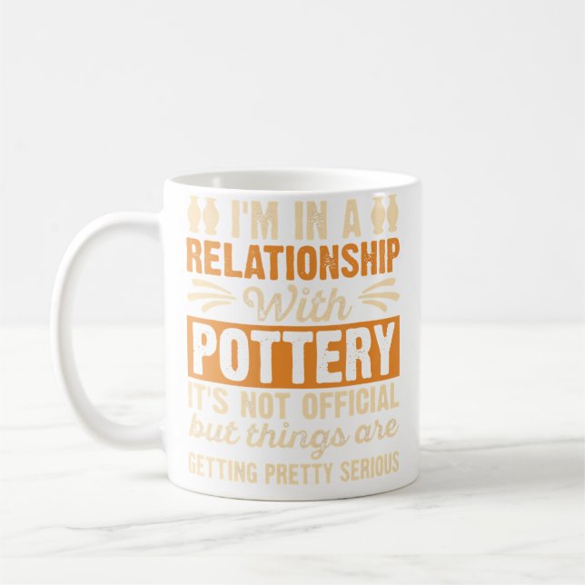 Ceramic Clay Maker Pottering Pot Making Pottery Coffee Mug (Left)