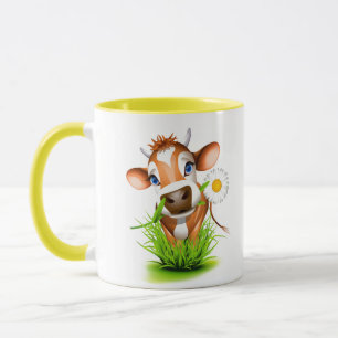 Ceramic Coffee Mug-Cow Coffee Mug