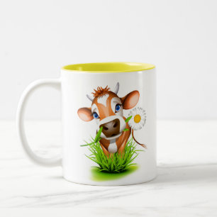 Ceramic Coffee Mug-Cow Coffee Mug