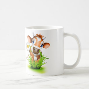 Ceramic Coffee Mug-Cow Mug