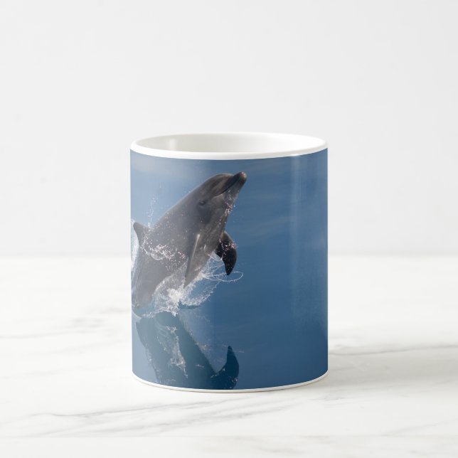 Ceramic Coffee Mug-Dolphin Mug (Center)