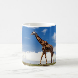 Ceramic Coffee Mug-Giraffe Coffee Mug