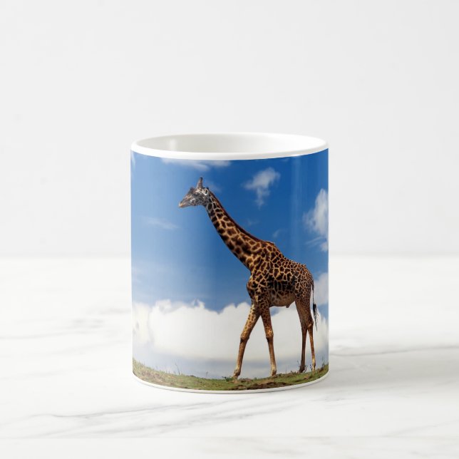 Ceramic Coffee Mug-Giraffe Mug (Center)