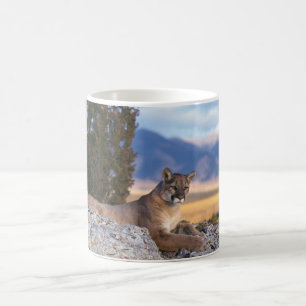 Ceramic Coffee Mug-Mountain Lion Mug
