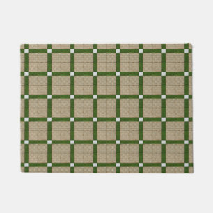 Ceramic Concrete Tiles Mediterranean Small Pattern Doormat